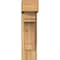 Ekena Millwork Merced Block Rough Sawn Bracket w/ Offset Brace, Western Red Cedar, 6"W x 14"D x 22"H BKT0604X14X22MRC05RWR - alternate 3
